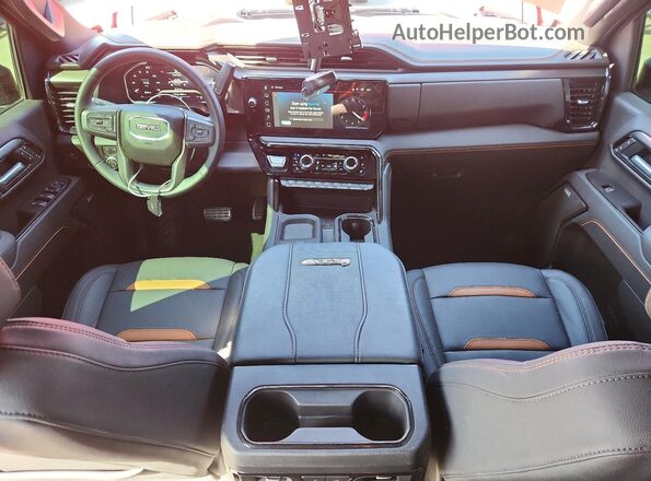 1GT4UPEY7TF254819 2026 GMC SIERRA Red Dashboard view