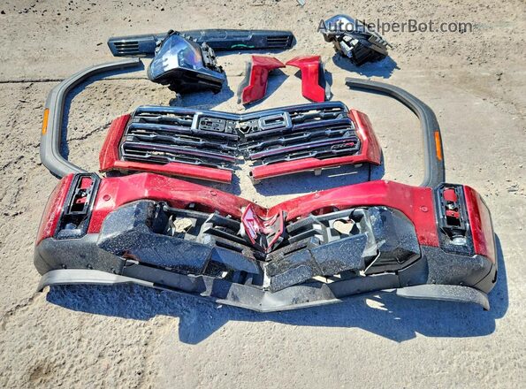 1GT4UPEY7TF254819 2026 GMC SIERRA Red Engine compartment view