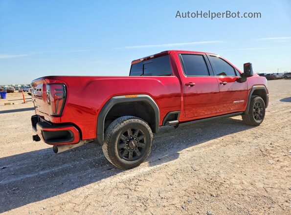 1GT4UPEY9SF350630 2025 GMC SIERRA Красный Задняя правая четверть