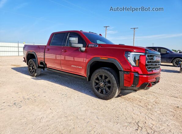 1GT4UPEY9SF350630 2025 GMC SIERRA Красный Передняя правая четверть