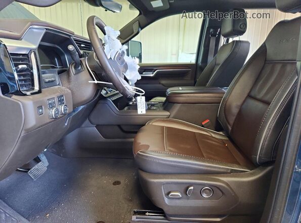 1GT4UREYXSF352463 2025 GMC SIERRA Blue Front interior view