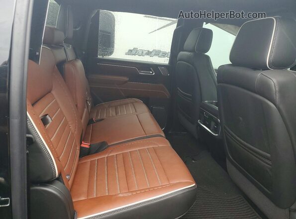 1GT4UXEY1TF195847 2026 GMC SIERRA Black Հետևի նստատեղերի տեսք