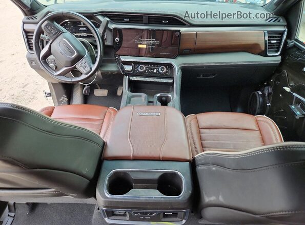 1GT4UXEY2SF207888 2025 GMC SIERRA Black Widok deski rozdzielczej