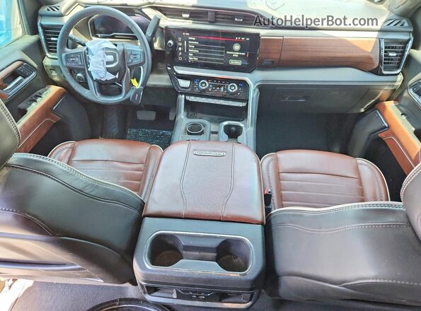 1GT4UXEY5SF136055 2025 GMC SIERRA Charcoal Widok deski rozdzielczej