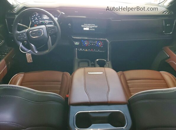 1GT4UXEYXSF203488 2025 GMC SIERRA White წინა პანელის ხედი