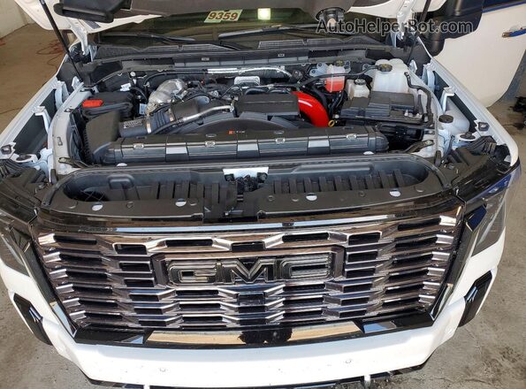 1GT4UXEYXSF203488 2025 GMC SIERRA White უკანა სალონის ხედი