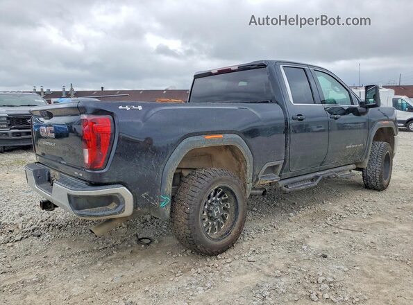 1GT59ME76MF300749 2021 GMC SIERRA Черный Задняя правая четверть