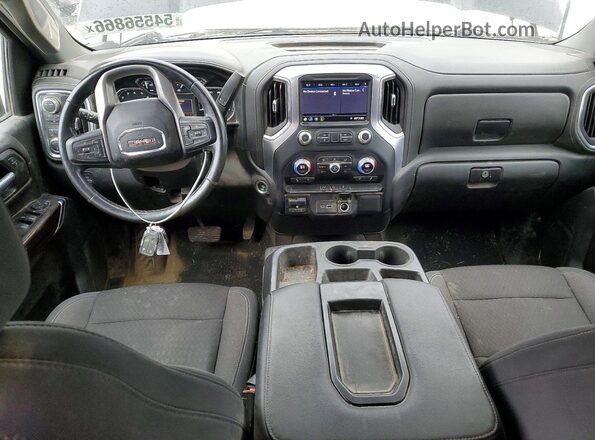 1GT59ME76MF300749 2021 GMC SIERRA Черный Вид панели приборов