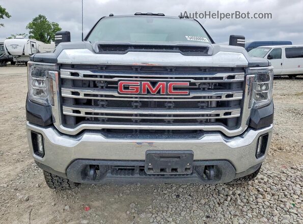 1GT59ME76MF300749 2021 GMC SIERRA Черный Вид спереди