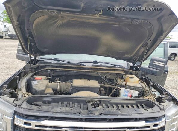 1GT59ME76MF300749 2021 GMC SIERRA Черный Вид задней части салона