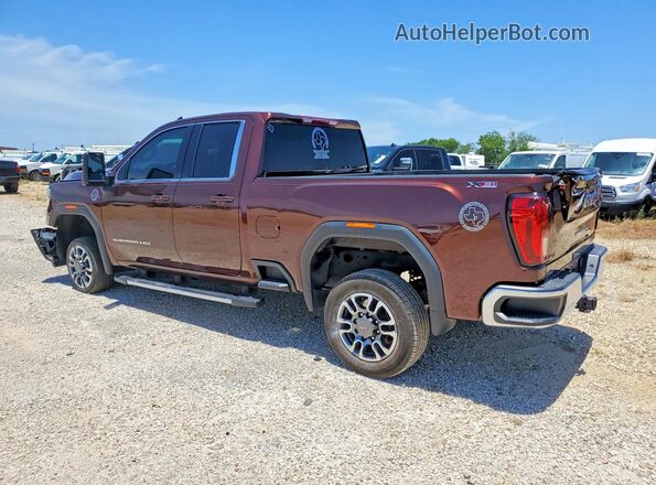 1GT59ME79RF375940 2024 GMC SIERRA Коричневый Задняя левая четверть