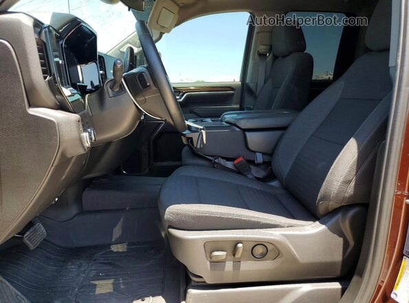 1GT59ME79RF375940 2024 GMC SIERRA Коричневый Вид салона спереди