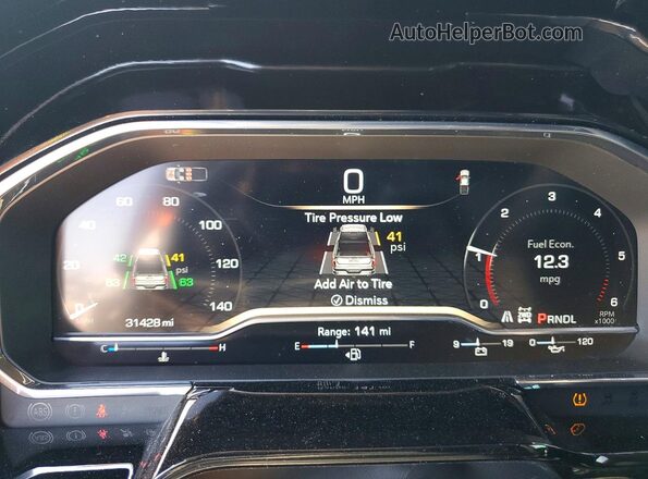 1GT59ME79RF375940 2024 GMC SIERRA Коричневый Вид щитка приборов