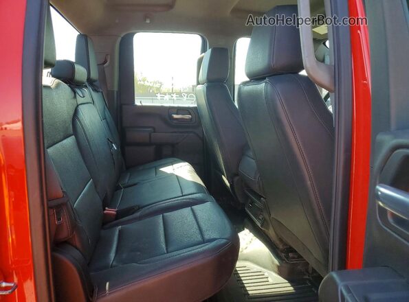 1GT59SEYXRF174190 2024 GMC SIERRA Red Rear seats view