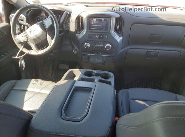 1GT59SEYXRF174190 2024 GMC SIERRA Red Dashboard view