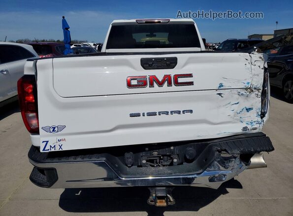 1GT59TEYXNF313170 2022 GMC SIERRA White Widok z tyłu