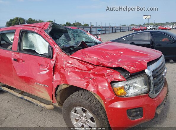 1GTG5BEA2G1383909 2016 GMC CANYON Красный Вид спереди