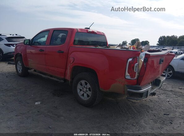 1GTG5BEA2G1383909 2016 GMC CANYON Красный Задняя левая четверть