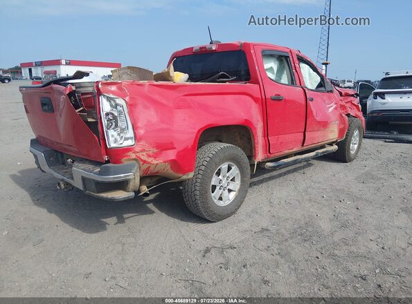 1GTG5BEA2G1383909 2016 GMC CANYON Красный Задняя правая четверть