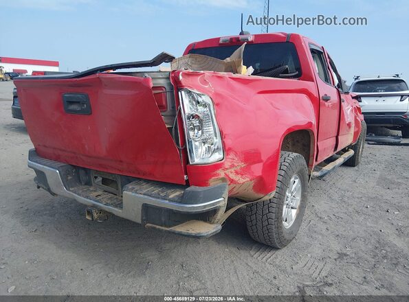 1GTG5BEA2G1383909 2016 GMC CANYON Красный Вид щитка приборов