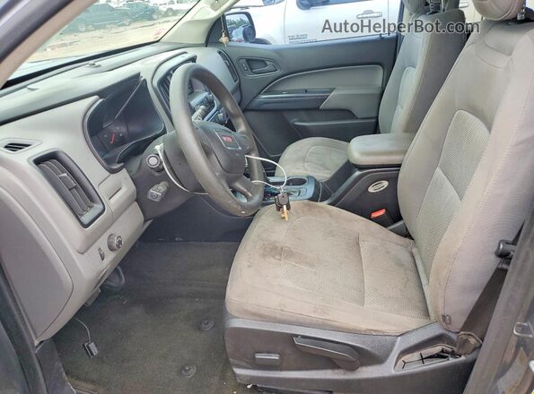 1GTG5BEA7G1131489 2016 GMC CANYON Gray Սալոնի դիմացի տեսք