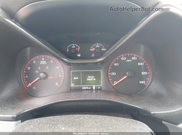 1GTG5BEA7G1186363 2016 GMC CANYON Silver Vista de los asientos traseros