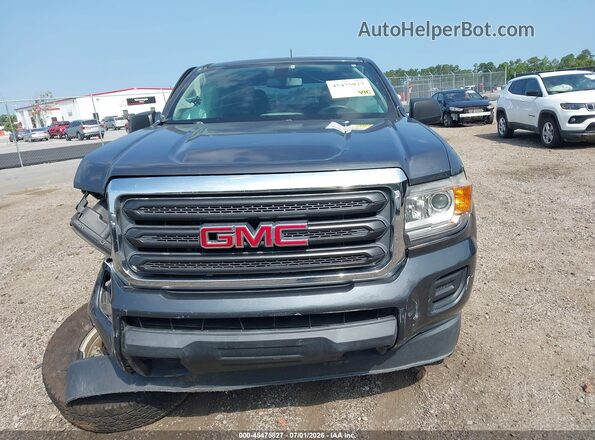 1GTG5BEA7G1297124 2016 GMC CANYON Gray Вид щитка приладів