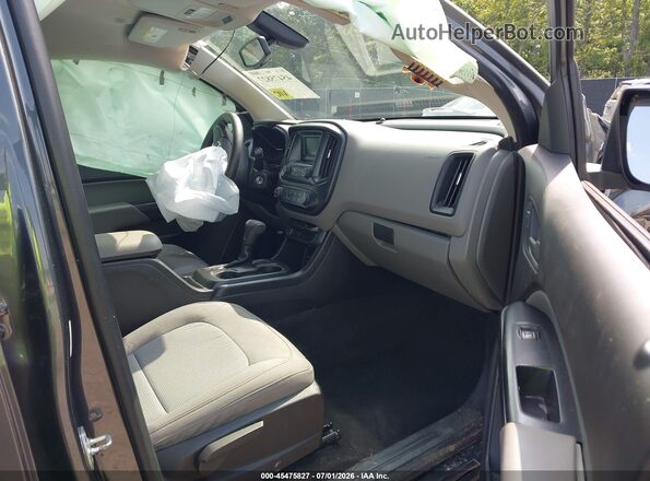 1GTG5BEA7G1297124 2016 GMC CANYON Gray Вид салону спереду
