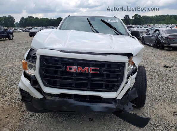 1GTG5BEN4M1211279 2021 GMC CANYON Белый Вид спереди
