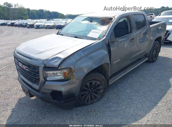 1GTG5BEN8M1211057 2021 GMC CANYON Серый Вид спереди