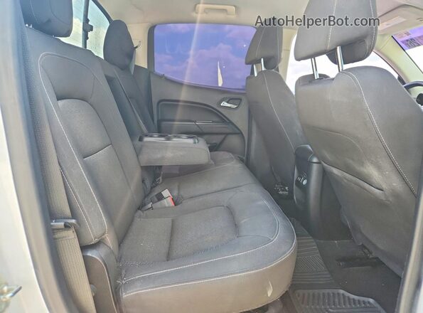 1GTG5CE10G1370226 2016 GMC CANYON White Widok tylnych siedzeń