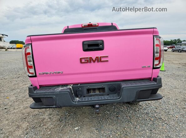 1GTG5CE30G1363729 2016 GMC CANYON Pink Вид ззаду
