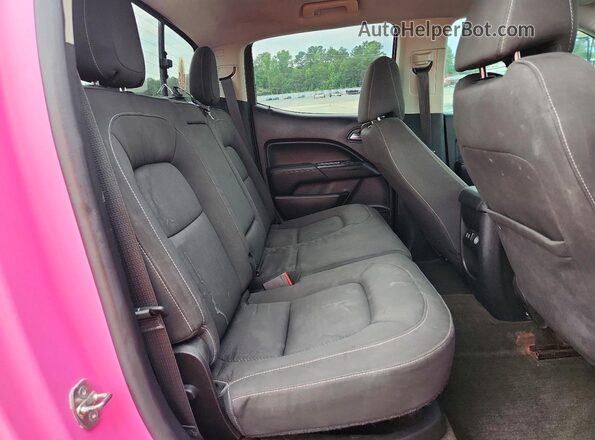 1GTG5CE30G1363729 2016 GMC CANYON Pink Вид задніх сидінь