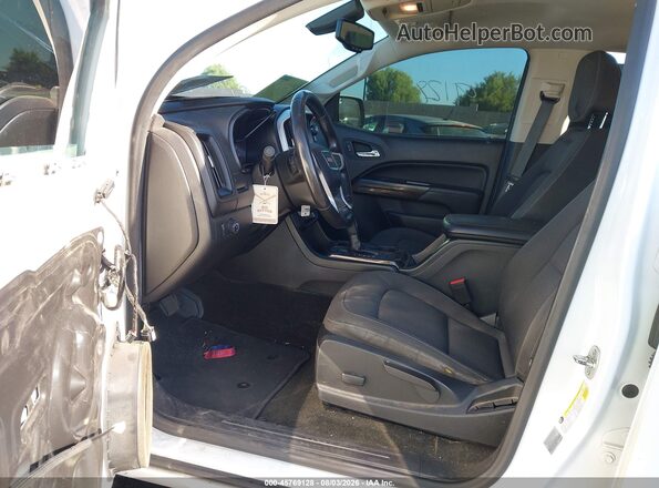 1GTG5CE32G1378586 2016 GMC CANYON White Widok wnętrza z przodu