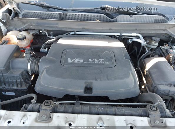 1GTG5CE32G1378586 2016 GMC CANYON White Widok z tyłu