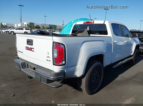 1GTG5CE32G1378586 2016 GMC CANYON White Tył prawy