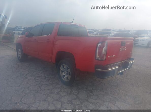 1GTG5CE33G1301127 2016 GMC CANYON Red Հետևի ձախ