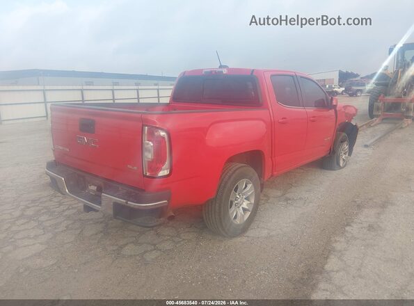 1GTG5CE33G1301127 2016 GMC CANYON Red Հետևի աջ