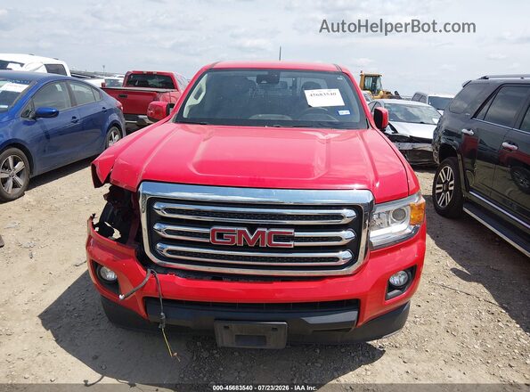 1GTG5CE33G1301127 2016 GMC CANYON Red Սալոնի հետևի տեսք
