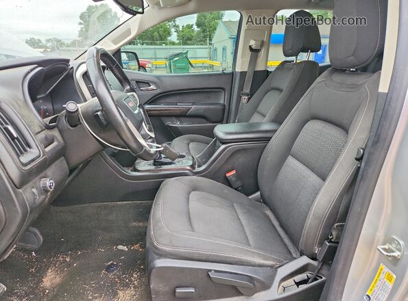 1GTG5CE37G1381614 2016 GMC CANYON Silver Front interior view
