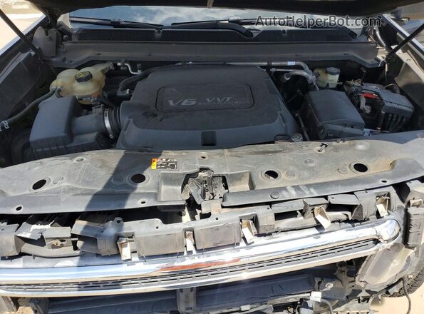 1GTG5CE38G1114451 2016 GMC CANYON Gray Սալոնի հետևի տեսք