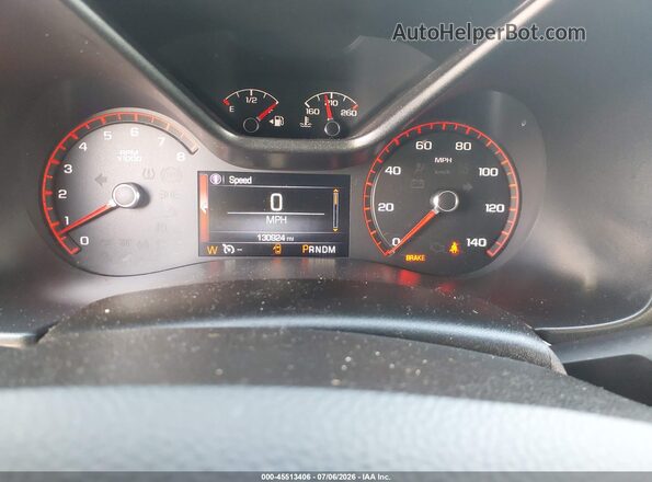 1GTG5CE3XG1335386 2016 GMC CANYON White უკანა სავარძლების ხედი