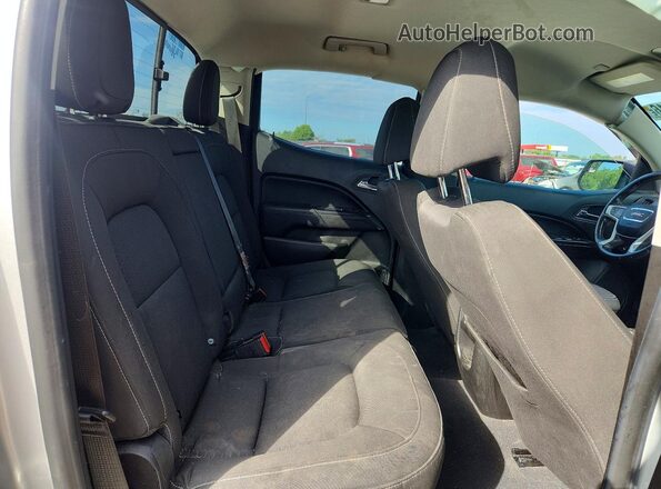 1GTG5CEN2K1129294 2019 GMC CANYON Silver Widok tylnych siedzeń