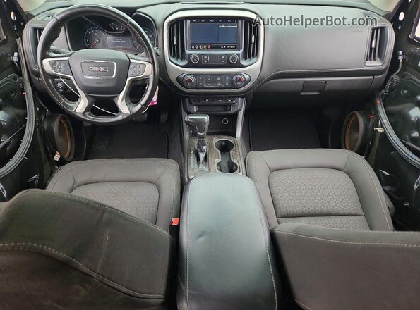 1GTG5CEN2K1150470 2019 GMC CANYON Черный Вид панели приборов