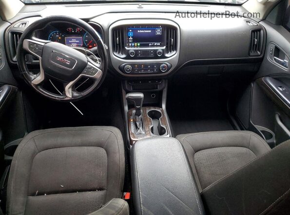 1GTG5CEN4L1117519 2020 GMC CANYON Black Widok deski rozdzielczej
