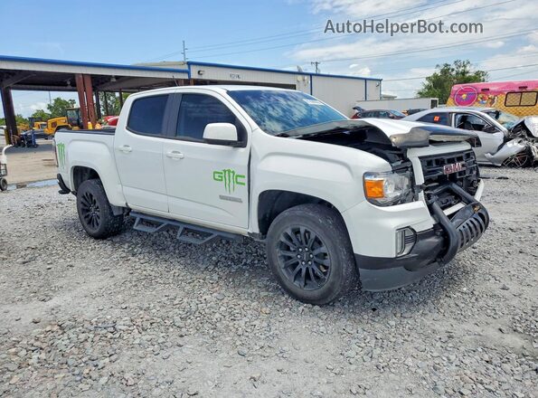 1GTG5CEN4M1165443 2021 GMC CANYON White Передня права чверть