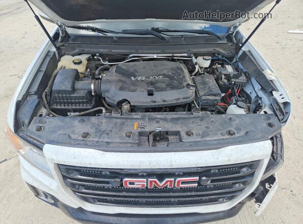 1GTG5CEN8M1281762 2021 GMC CANYON White Widok wnętrza z tyłu