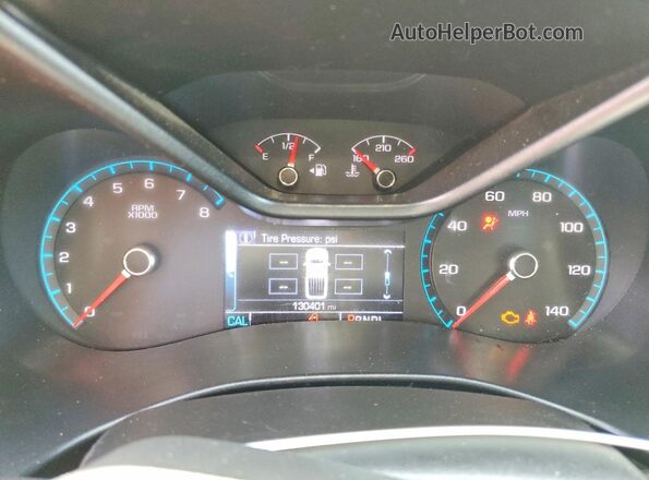 1GTG5CENXJ1235488 2018 GMC CANYON Black Instrument cluster view