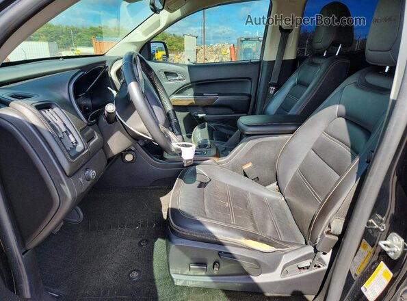 1GTG5EEN2J1208720 2018 GMC CANYON Black Widok wnętrza z przodu