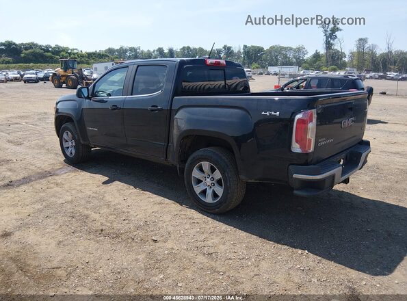1GTG6CE31G1206501 2016 GMC CANYON Black Trasero izquierdo
